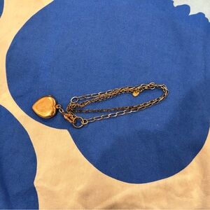 Cusp by Neiman Marcus Bracelet or Anklet with Heart Locket BB